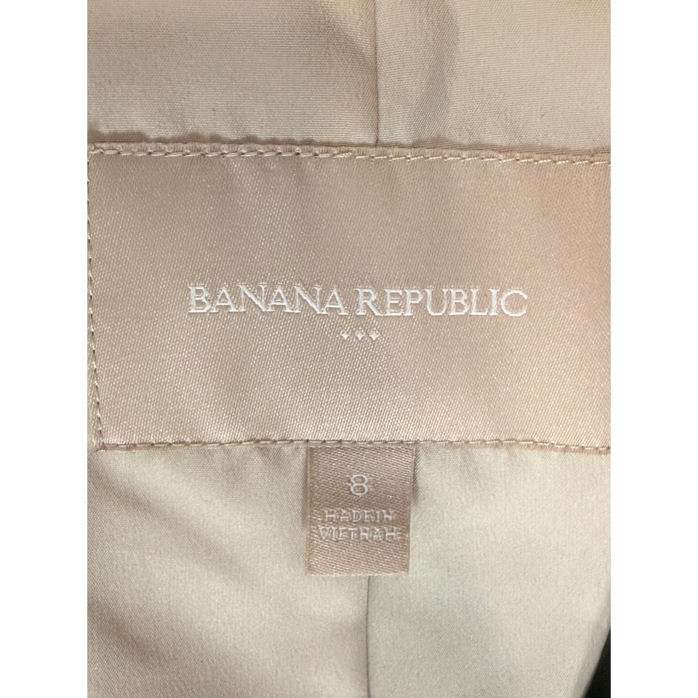 Banana Republic Green Blazer Women's Basic Office Work Career Business Size 8 - Picture 2 of 13